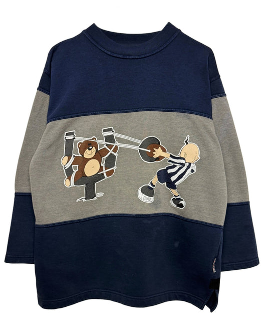 2000‘s Bad+Mad Hip Hop Sweater Y2K/Vintage *sehr selten (XS) - Lennys Vintage