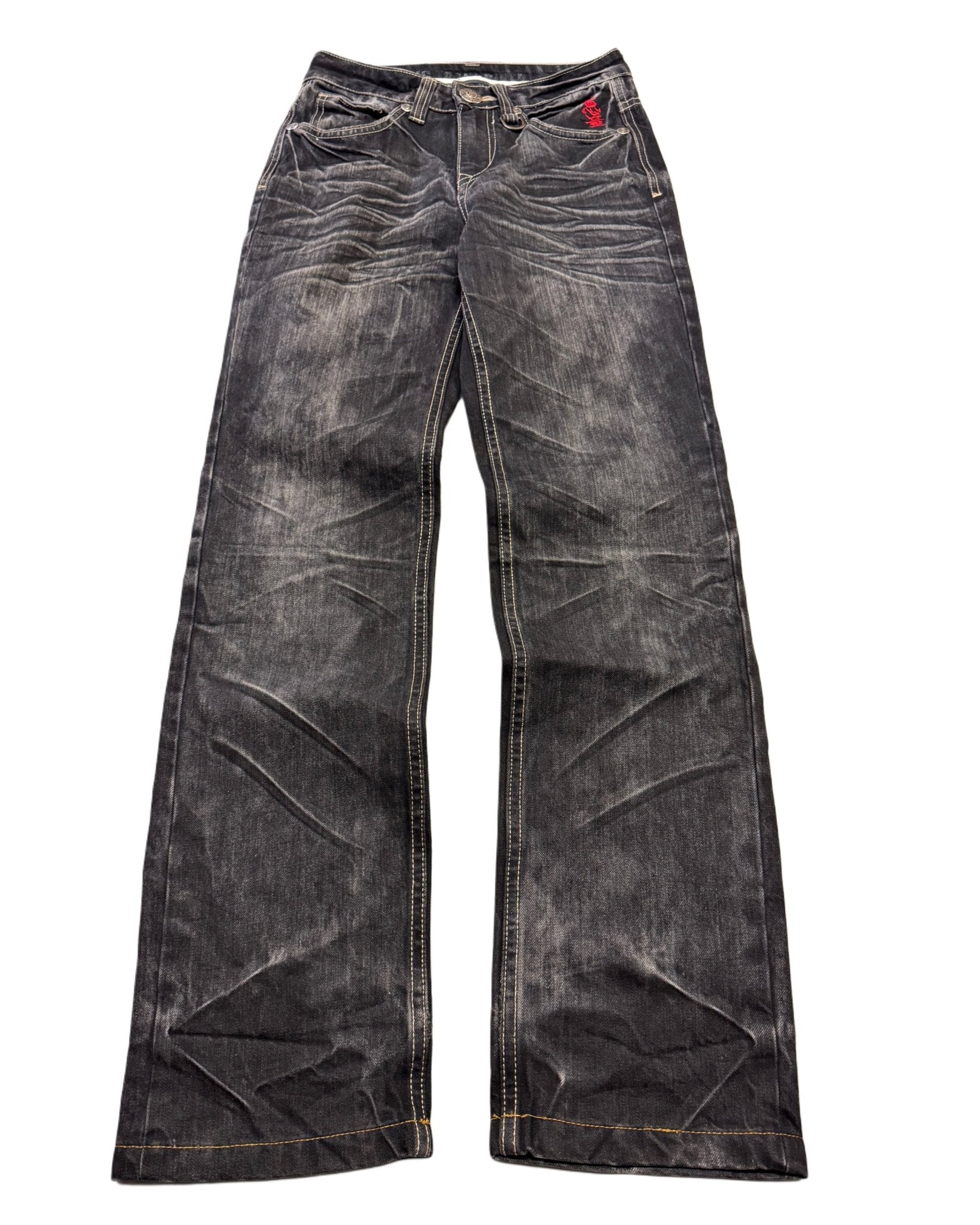 2000‘s Big Train Archive Japanese Straight Jeans *very rare 26x31 - Lennys Vintage