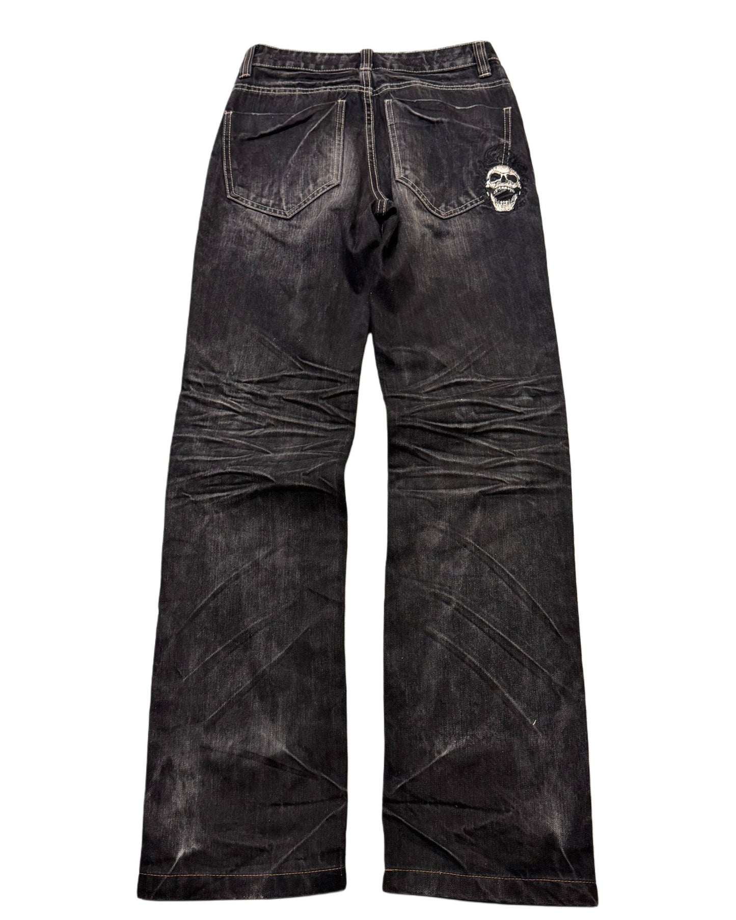 2000‘s Big Train Archive Japanese Straight Jeans *very rare 26x31 - Lennys Vintage