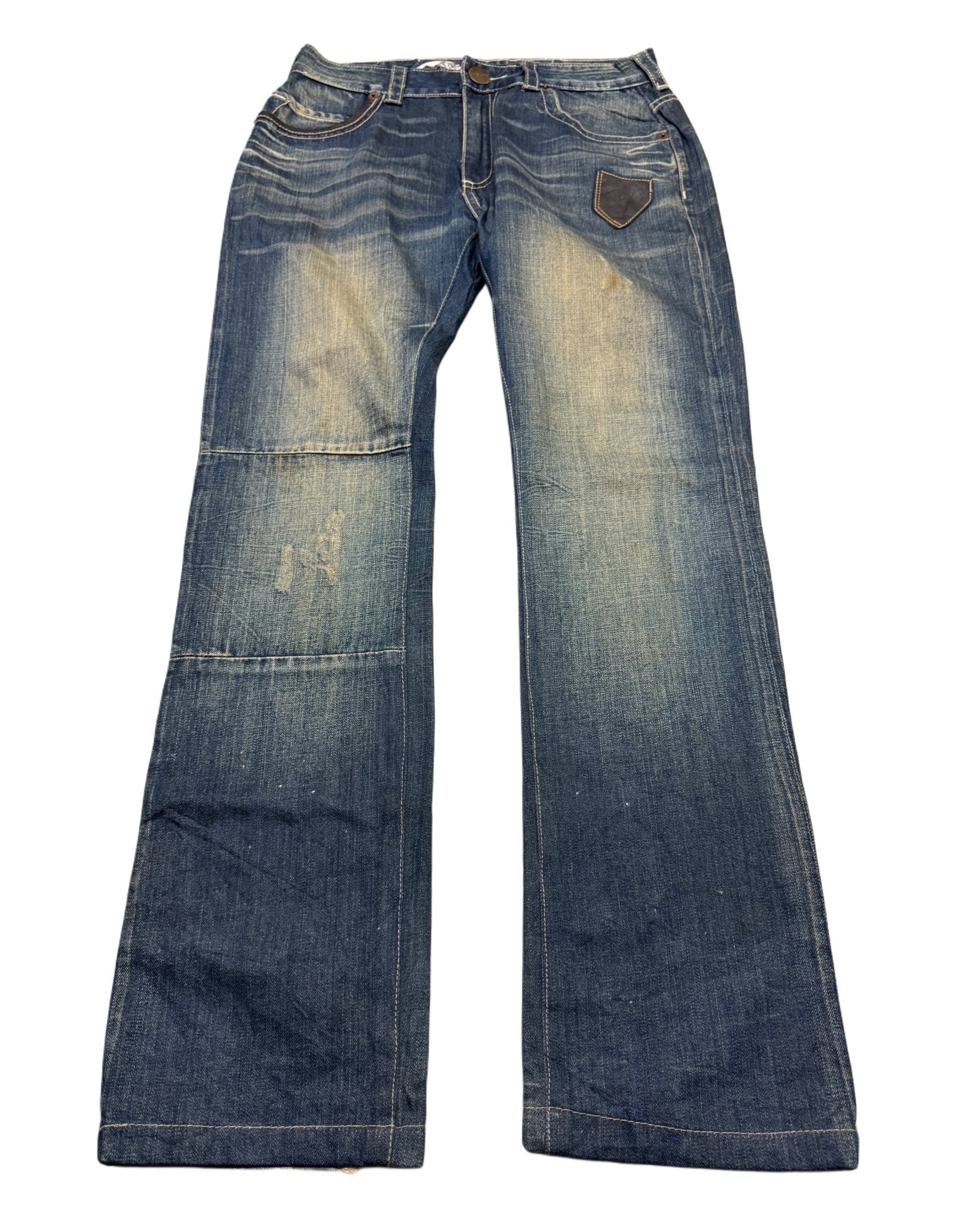 2000‘s Big Train Japanese Archive Straight Jeans *very rare 30x32 - Lennys Vintage