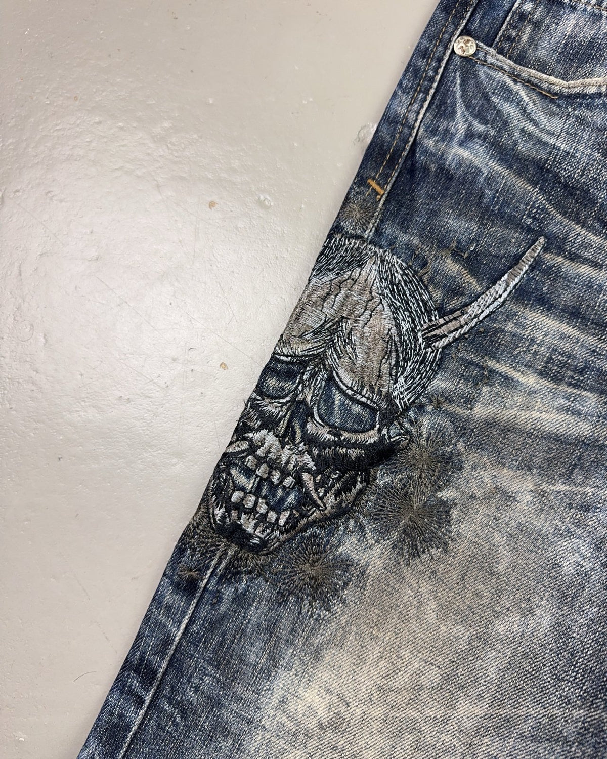 2000's Big Train Japanese Archive Straight/Baggy Jeans *very rare 34x34 (L) - Lennys Vintage