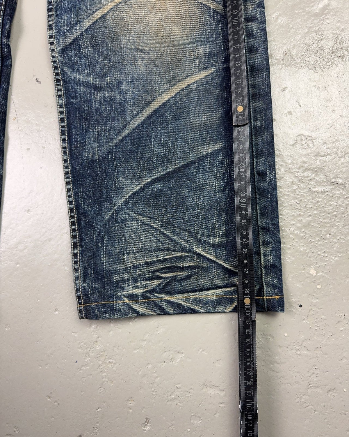 2000's Big Train Japanese Baggy Jeans *rare 38x30 (XXL) - Lennys Vintage