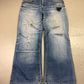 2000's Big Train Japanese Baggy/Bootcut Jeans *very rare 34x30 (L) - Lennys Vintage