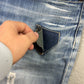 2000's Big Train Japanese Baggy/Bootcut Jeans *very rare 34x30 (L) - Lennys Vintage