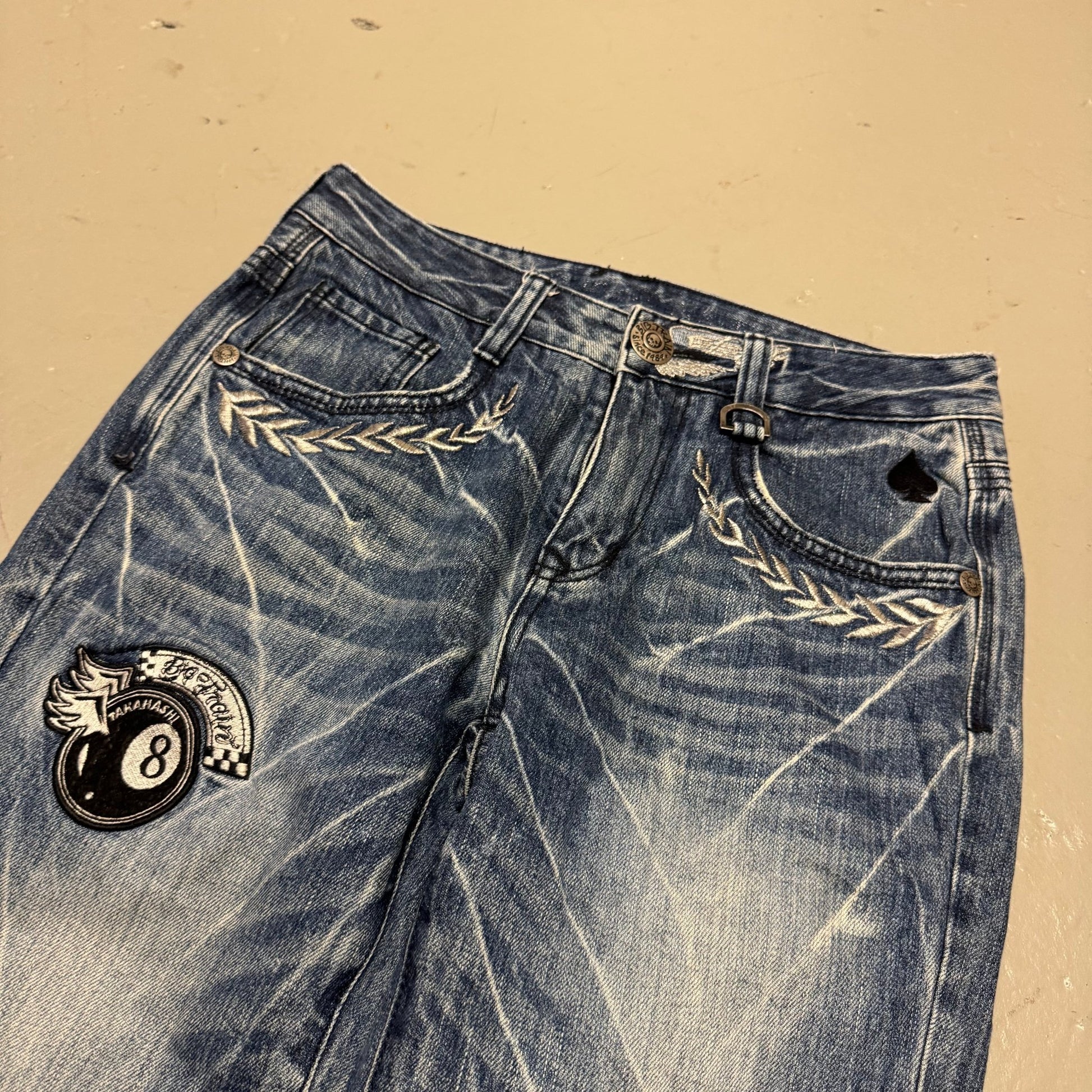 2000‘s Big Train Japanese Baggy/Straight Jeans *rare 29x30 - Lennys Vintage