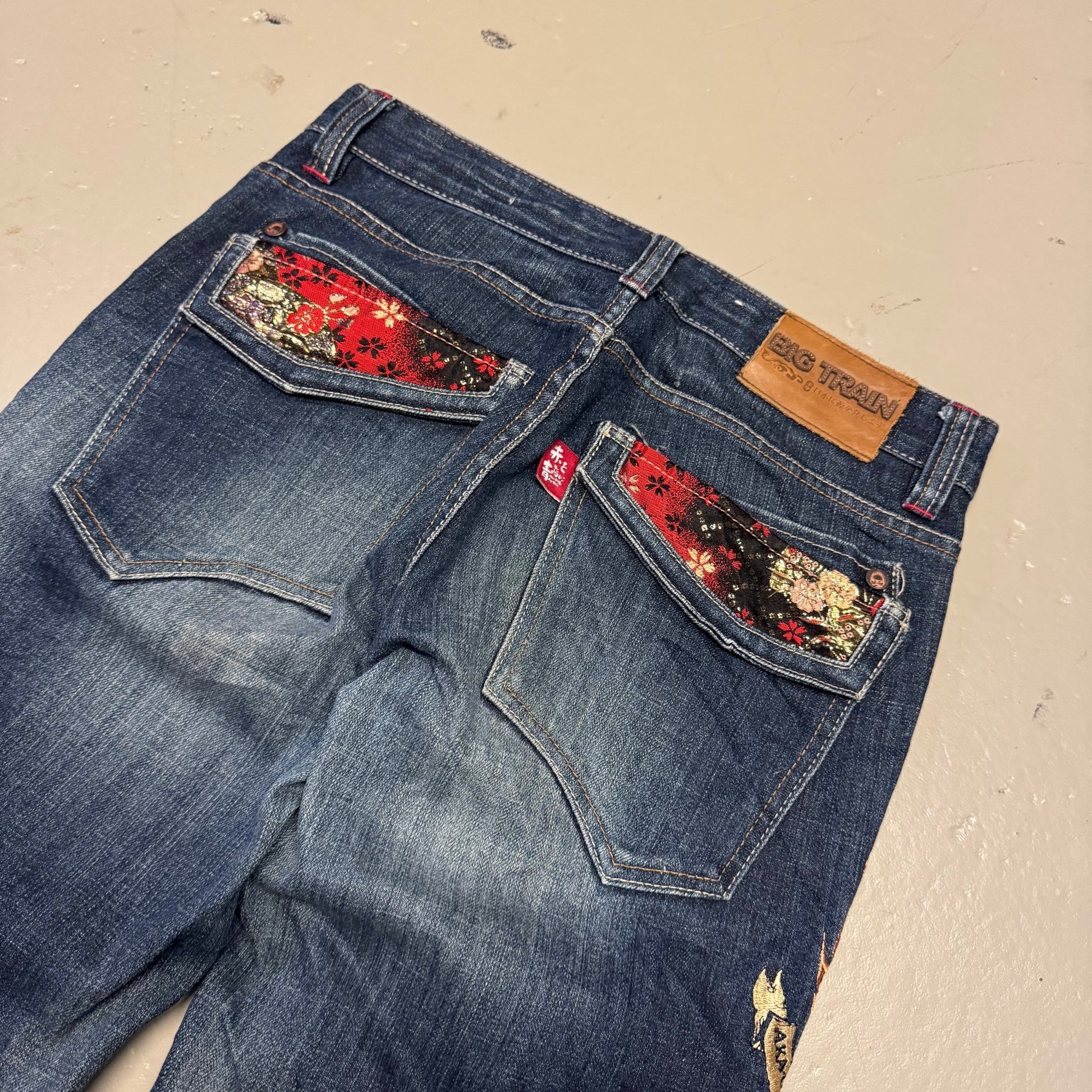 2000‘s Big Train Japanese Vintage Jeans *selten 29x30 - Lennys Vintage