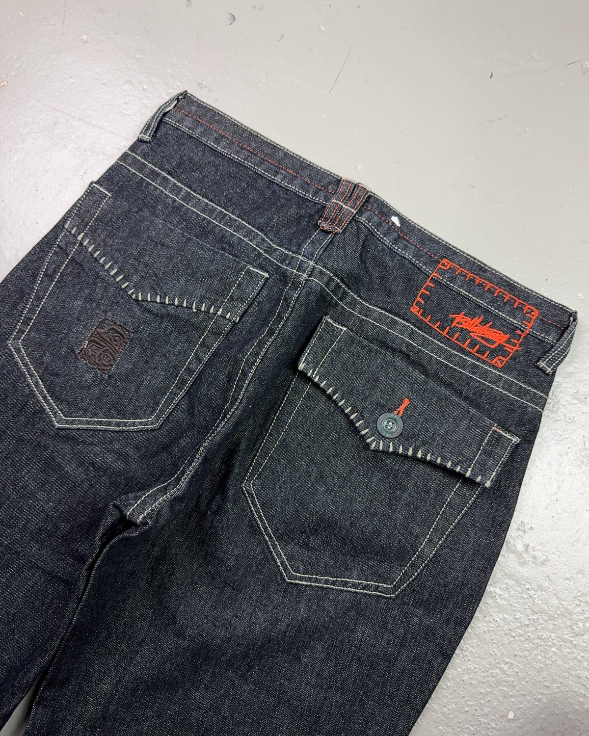 2000's Billabong Straight/Baggy Jeans *rare 32x34 (M) - Lennys Vintage