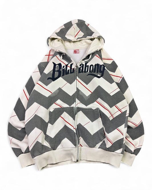 2000's Billabong Zip Hoodie *rare (XL) - Lennys Vintage