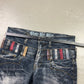 2000's Blow By Blue Straight/Bootcut Japanese Archive Jeans *very rare 31x30 (M) - Lennys Vintage