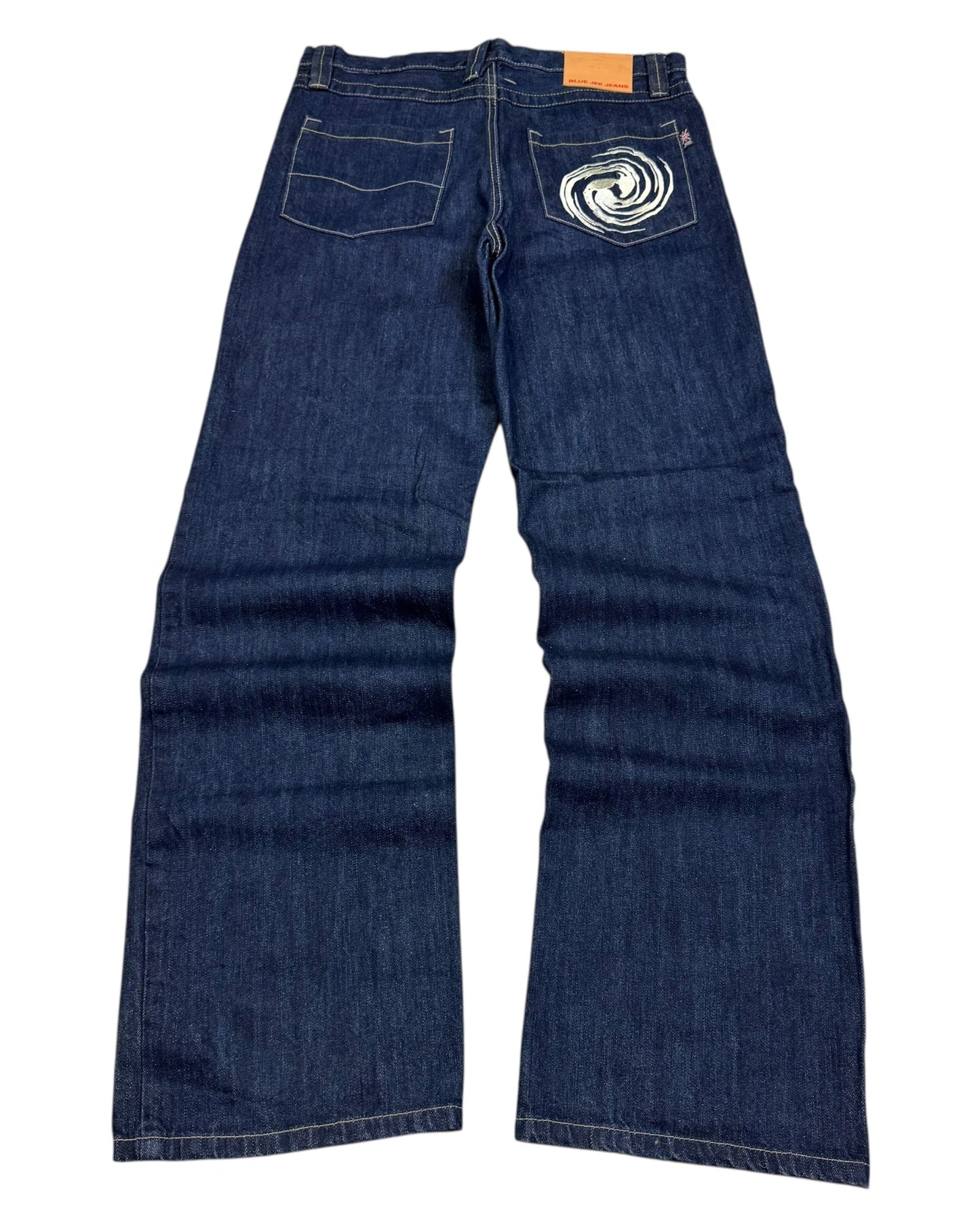 2000‘s Blue Jee Baggy Jeans *rare 34x34 - Lennys Vintage