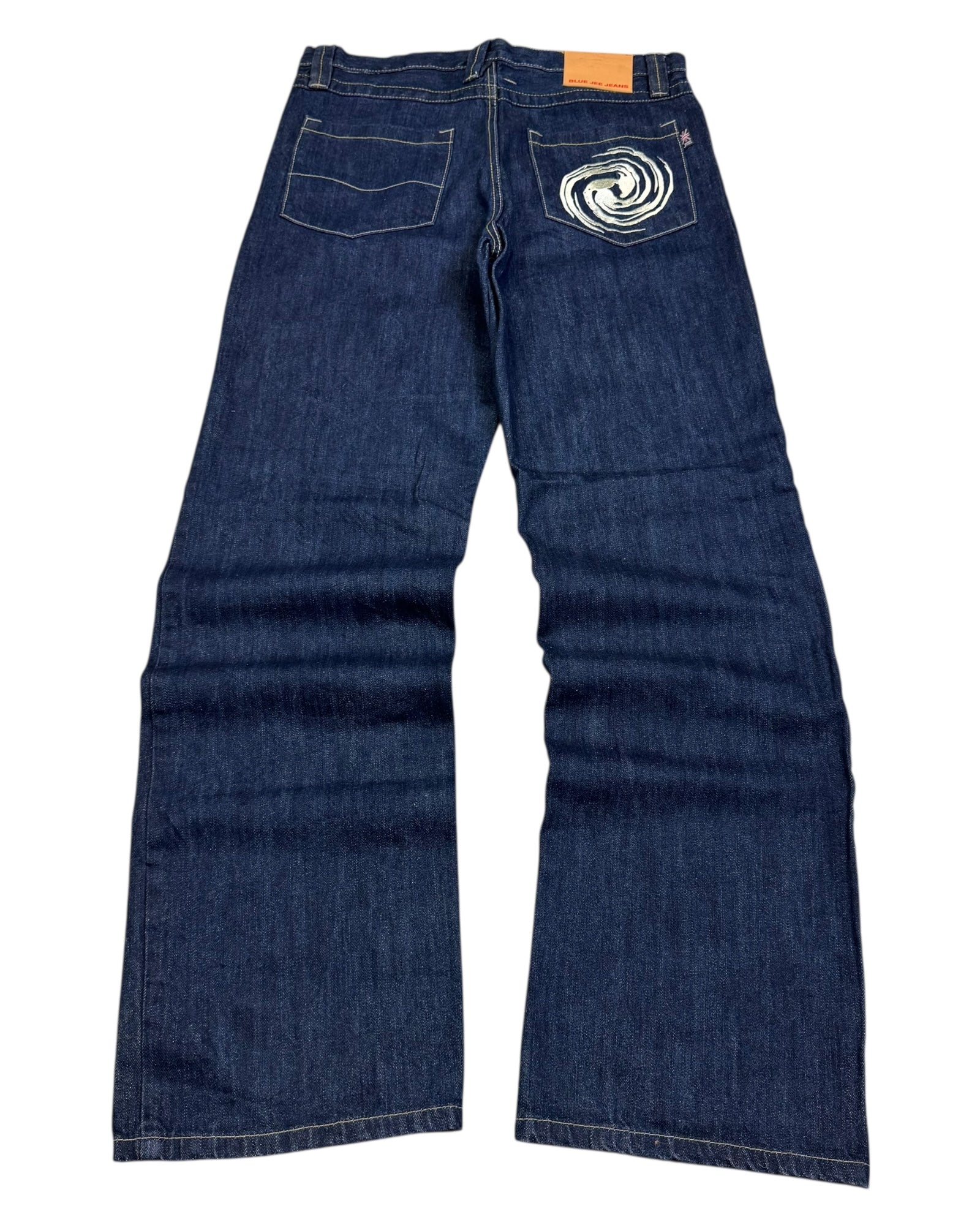 2000‘s Blue Jee Baggy Jeans *rare 34x34 - Lennys Vintage