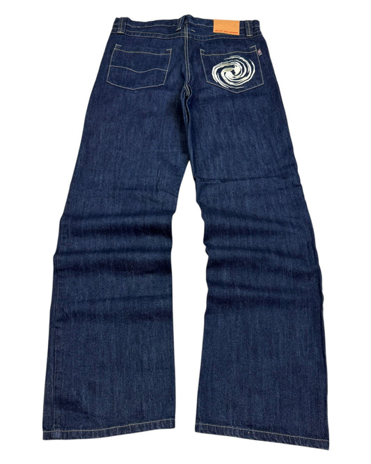 2000‘s Blue Jee Baggy Jeans *rare 34x34 - Lennys Vintage
