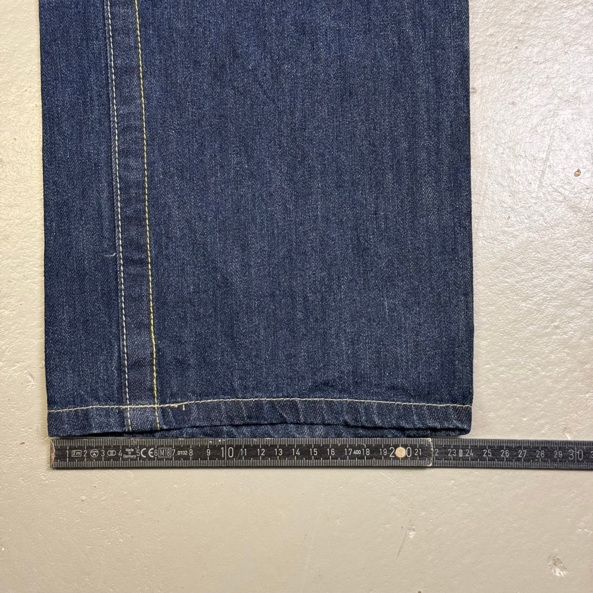2000‘s Blue Jee Baggy Jeans *rare 34x34 - Lennys Vintage