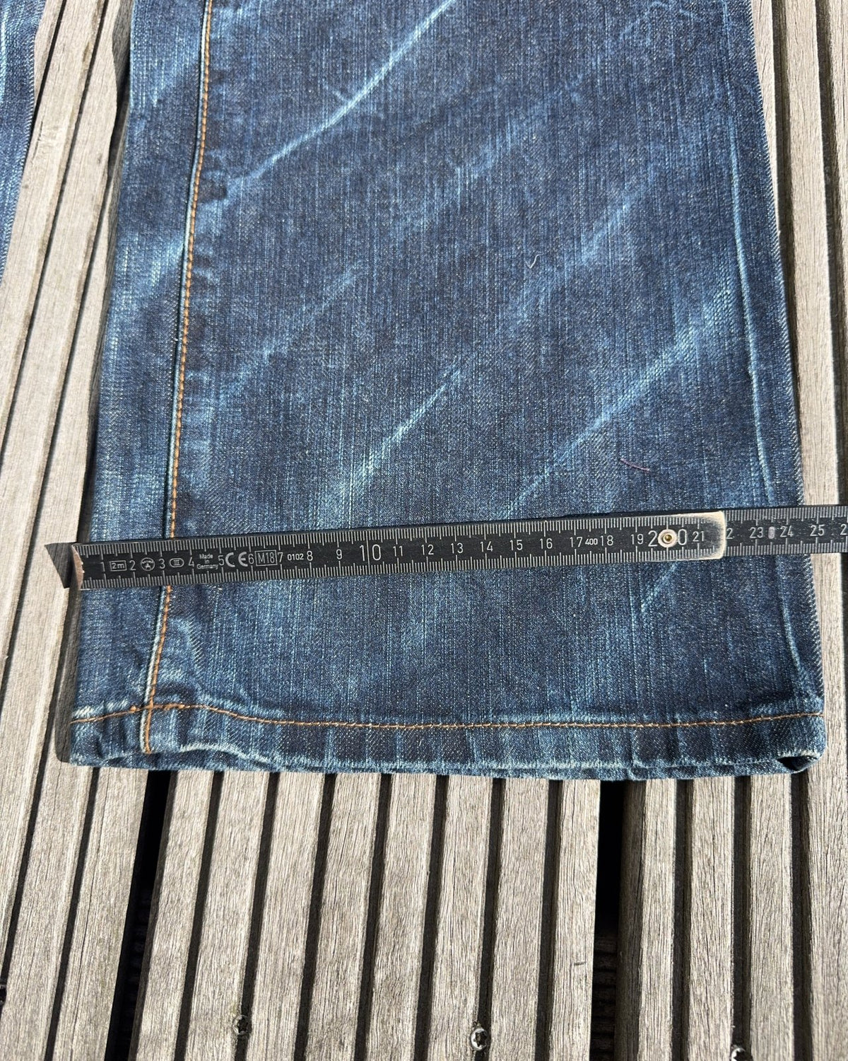 2000's Blue Subject Japanese Archive Baggy Jeans *very rare 34x34 (L) - Lennys Vintage