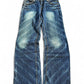 2000's Blue Subject Japanese Archive Baggy Jeans *very rare 34x34 (L) - Lennys Vintage