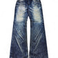 2000's Blumisty Japanese Archive Bootcut/Flared Jeans *very rare 32x32 (M) - Lennys Vintage