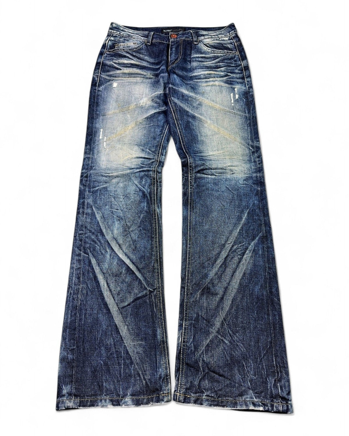 2000's Blumisty Japanese Archive Bootcut/Flared Jeans *very rare 32x32 (M) - Lennys Vintage