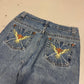 2000‘s Bobson Japanese Heavy Denim Baggy Jeans *rare 32x34 - Lennys Vintage