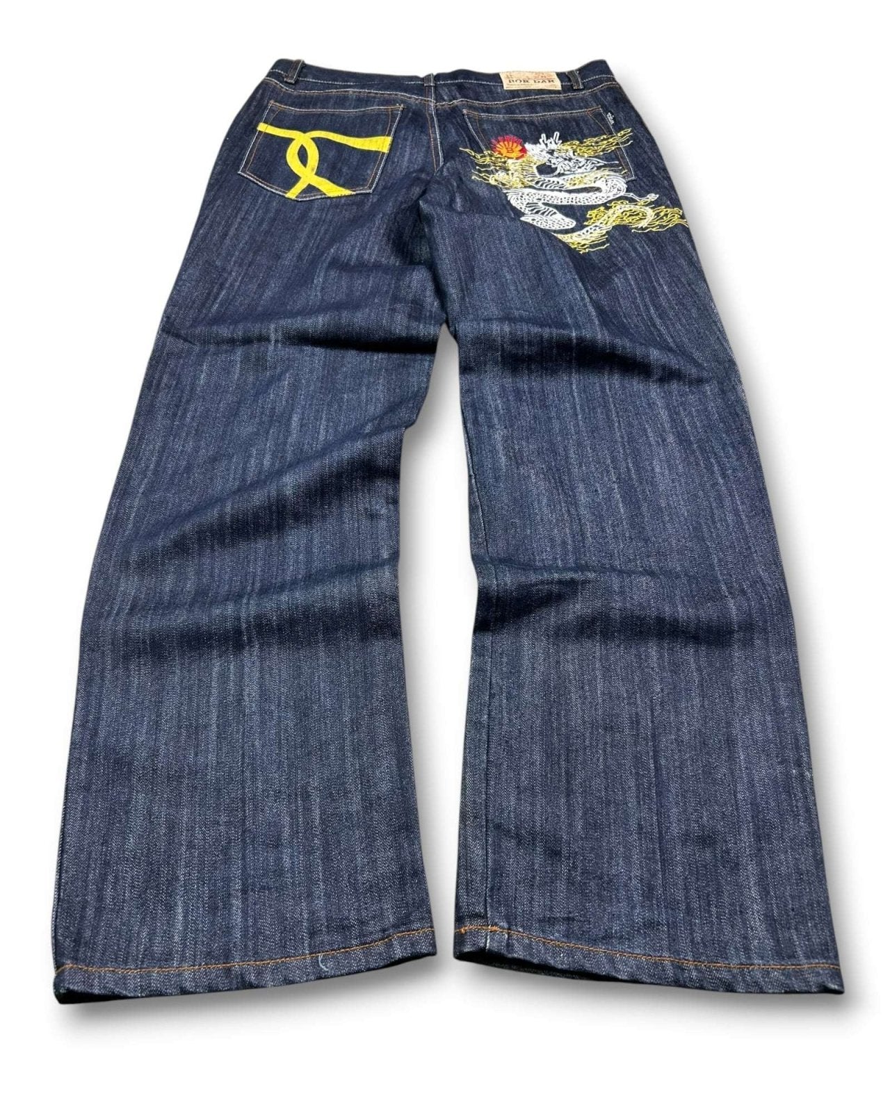 2000's Bor Dar Japanese Baggy Jeans *rare 36x34 (XL) - Lennys Vintage