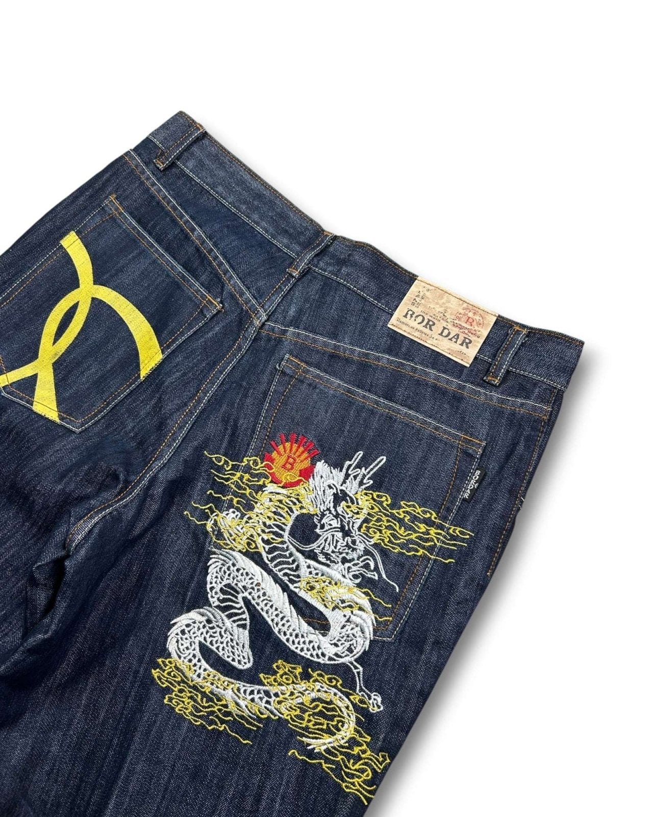 2000's Bor Dar Japanese Baggy Jeans *rare 36x34 (XL) - Lennys Vintage