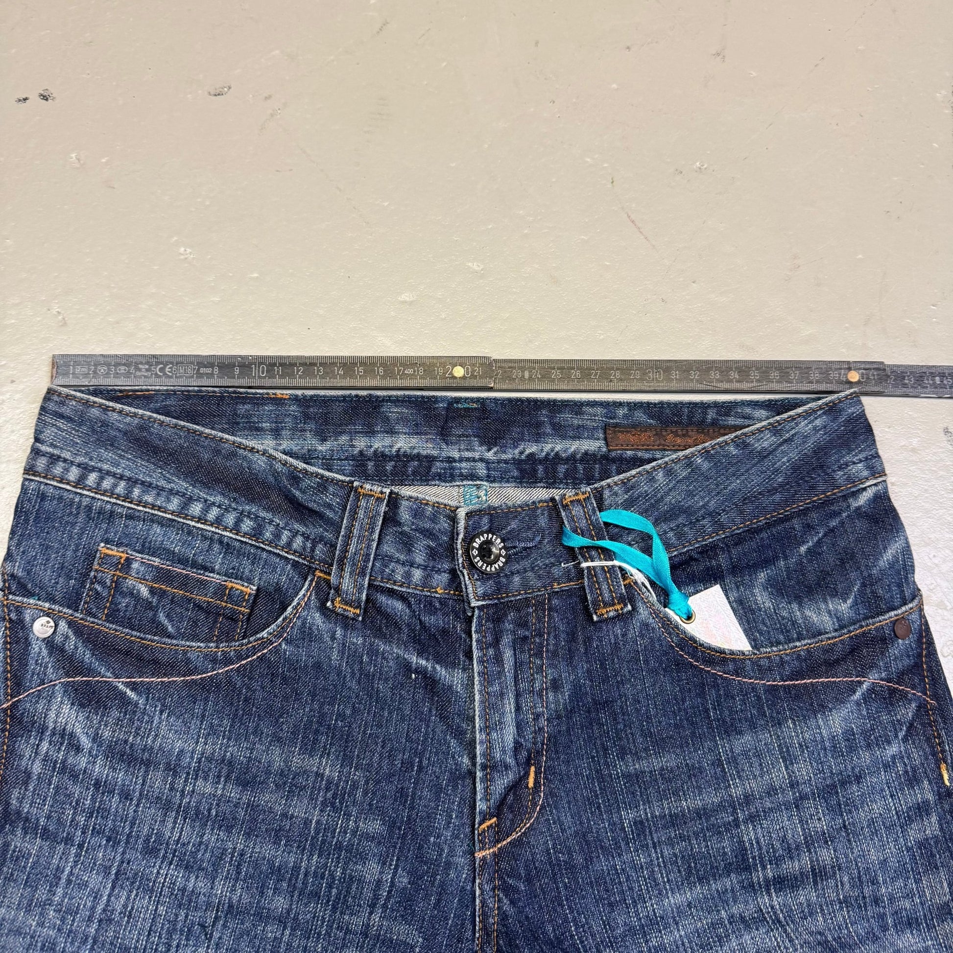 2000‘s Brappers Deadstock Japanese Baggy Bootcut Jeans Women‘s *rare 31x31 - Lennys Vintage