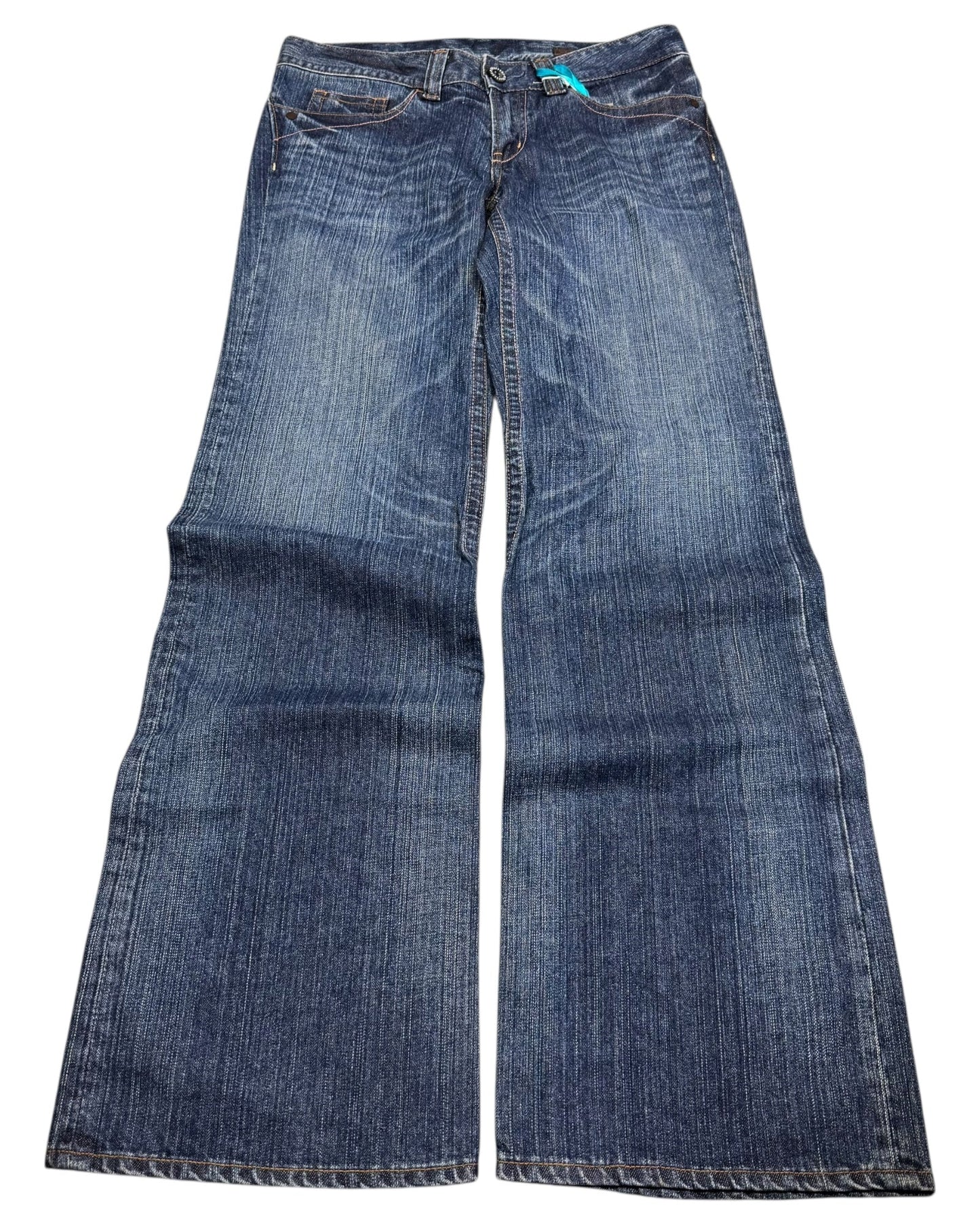 2000‘s Brappers Deadstock Japanese Baggy Bootcut Jeans Women‘s *rare 31x31 - Lennys Vintage