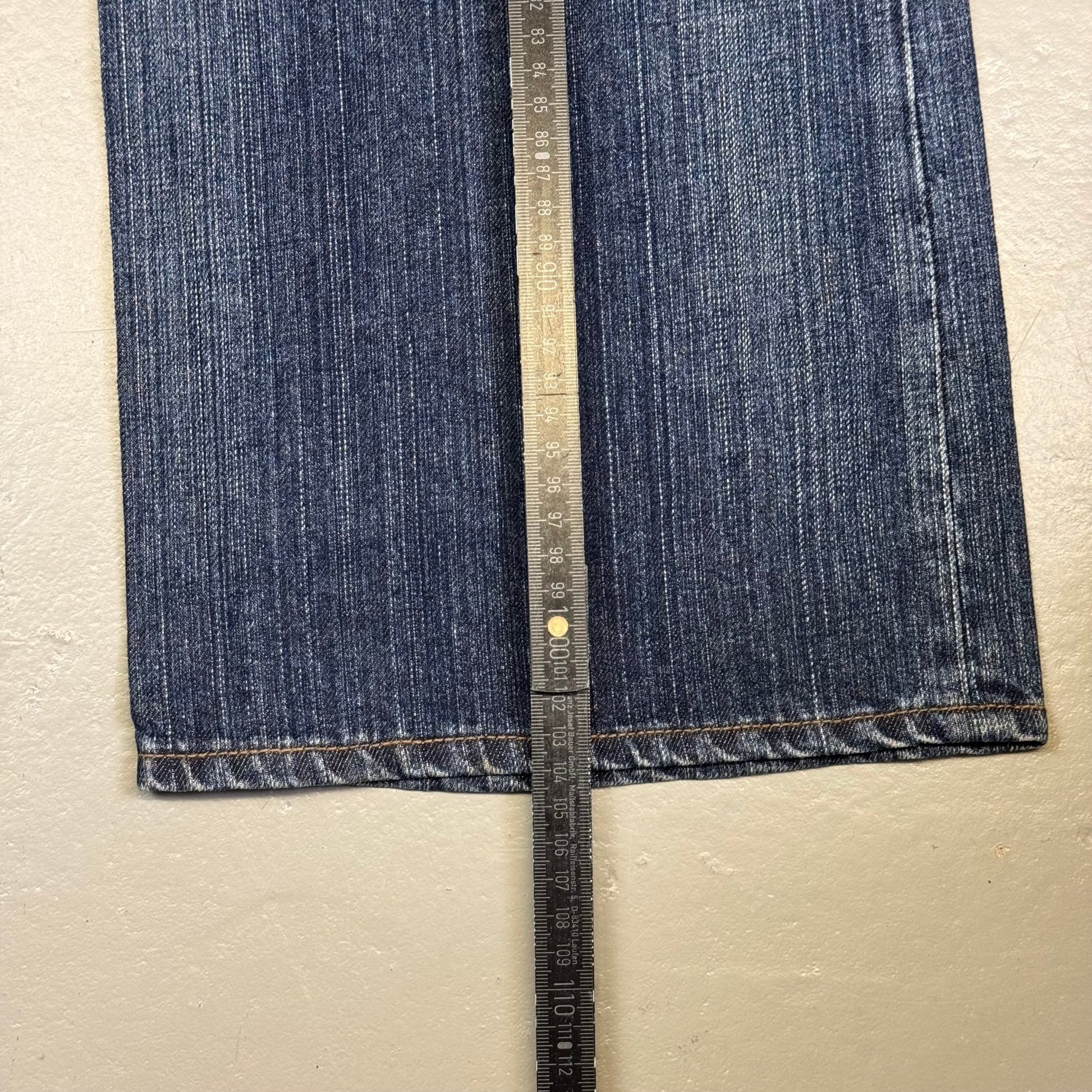2000‘s Brappers Deadstock Japanese Baggy Bootcut Jeans Women‘s *rare 31x31 - Lennys Vintage