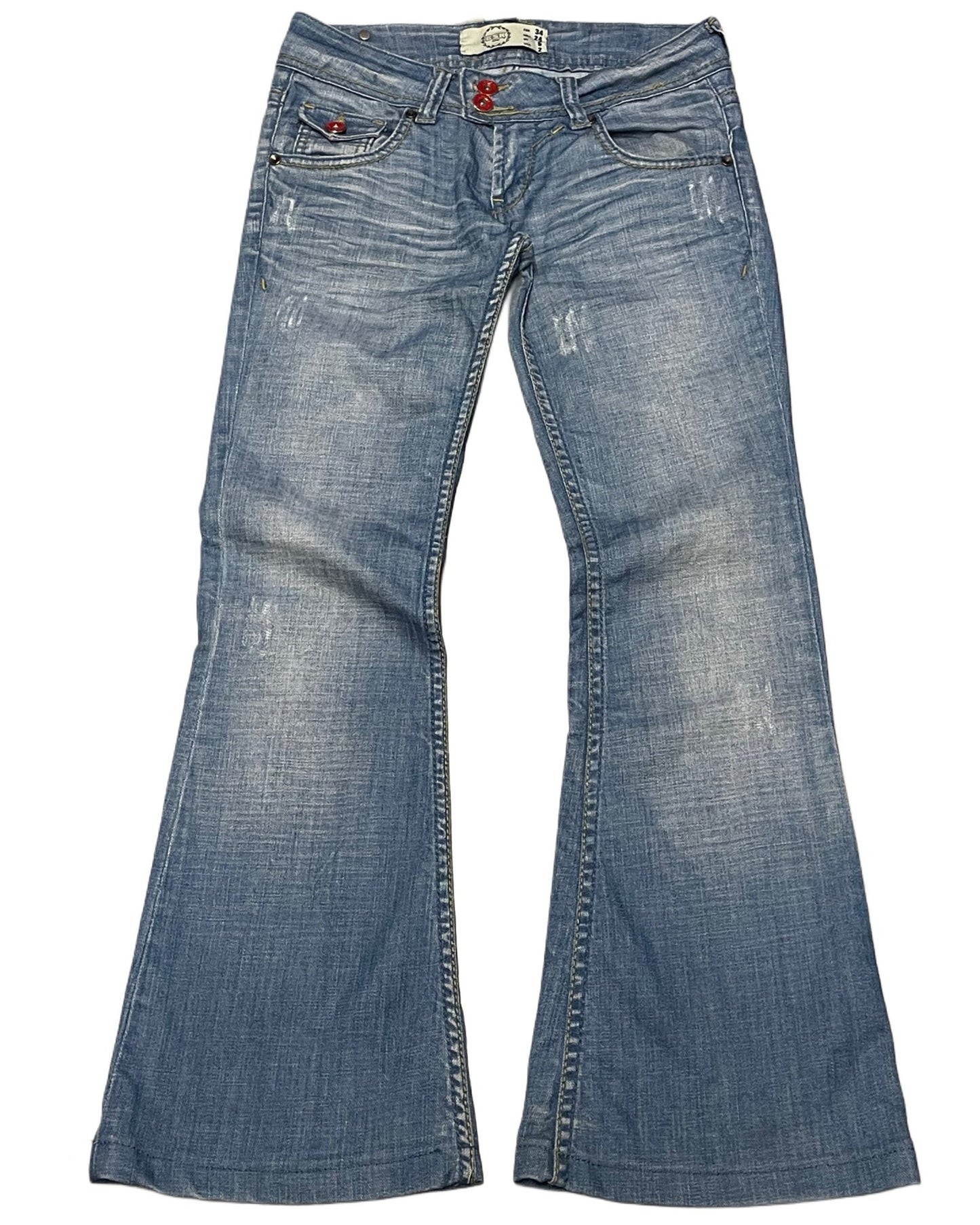 2000‘s BSK Bootcut Skinny Jeans Women’s 29x27 - Lennys Vintage