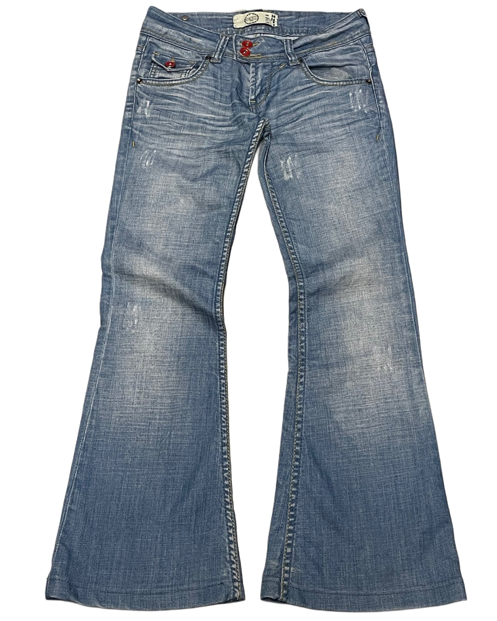 2000‘s BSK Bootcut Skinny Jeans Women’s 29x27 - Lennys Vintage