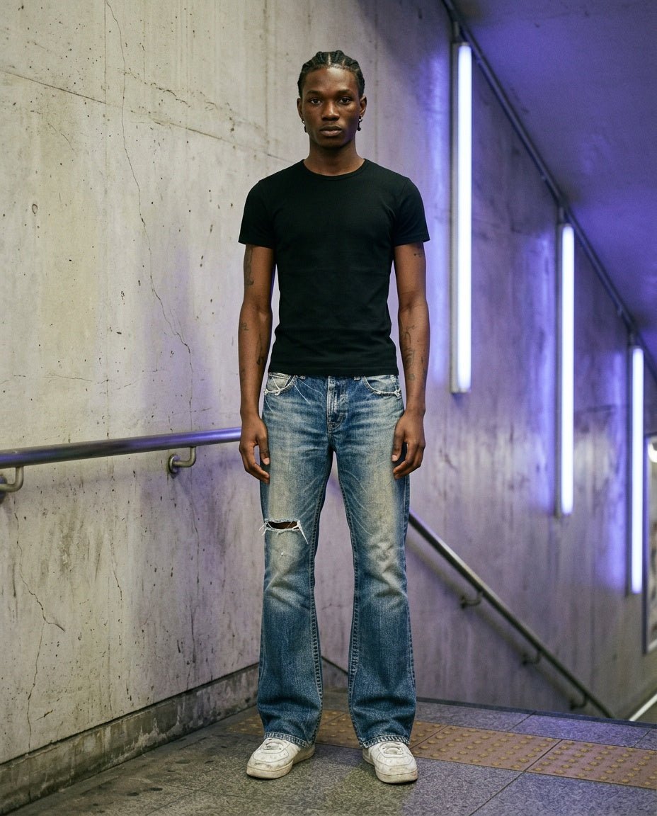 2000's Buckaroo Japanese Bootcut/Flared Jeans *rare 30x30 (M) - Lennys Vintage
