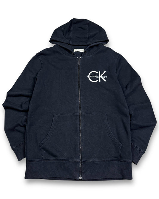 2000‘s Calvin Klein Zip Hoodie (L) - Lennys Vintage