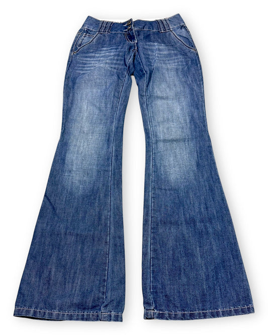 2000‘s Camaieu Low Waist Bootcut Jeans Women‘s (S) - Lennys Vintage