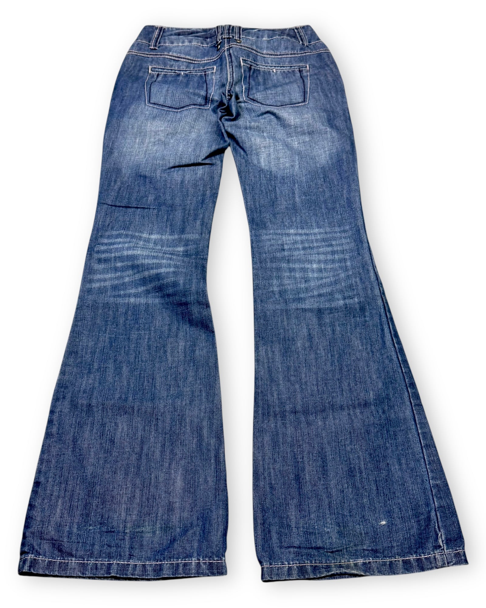 2000‘s Camaieu Low Waist Bootcut Jeans Women‘s (S) - Lennys Vintage