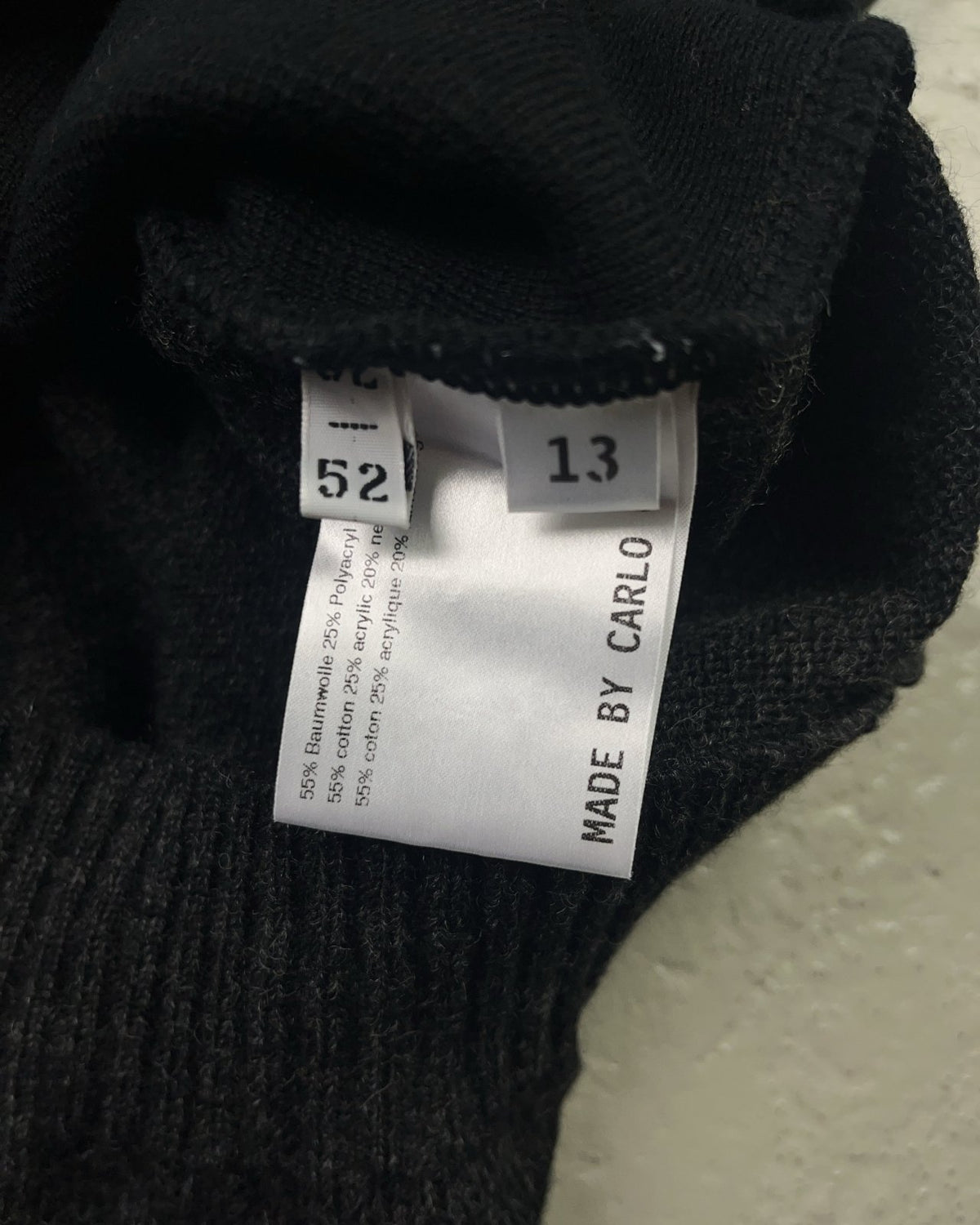 2000's Carlo Colucci Sweater *rare (M) - Lennys Vintage