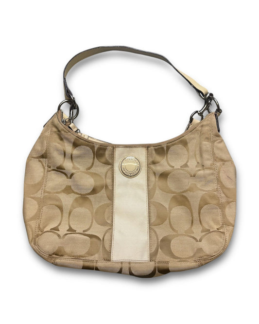 2000‘s COACH Monogram Handbag - Lennys Vintage