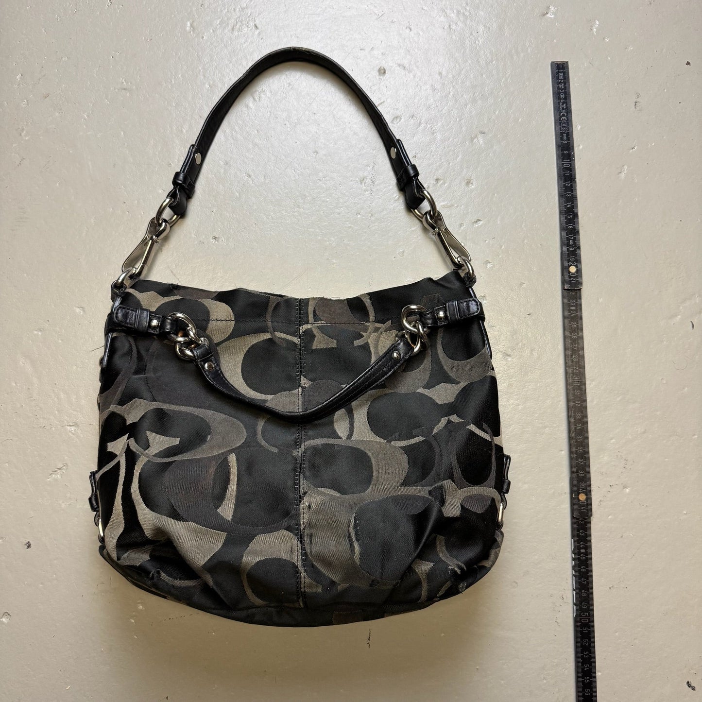 2000‘s COACH Monogram Handbag *rare - Lennys Vintage