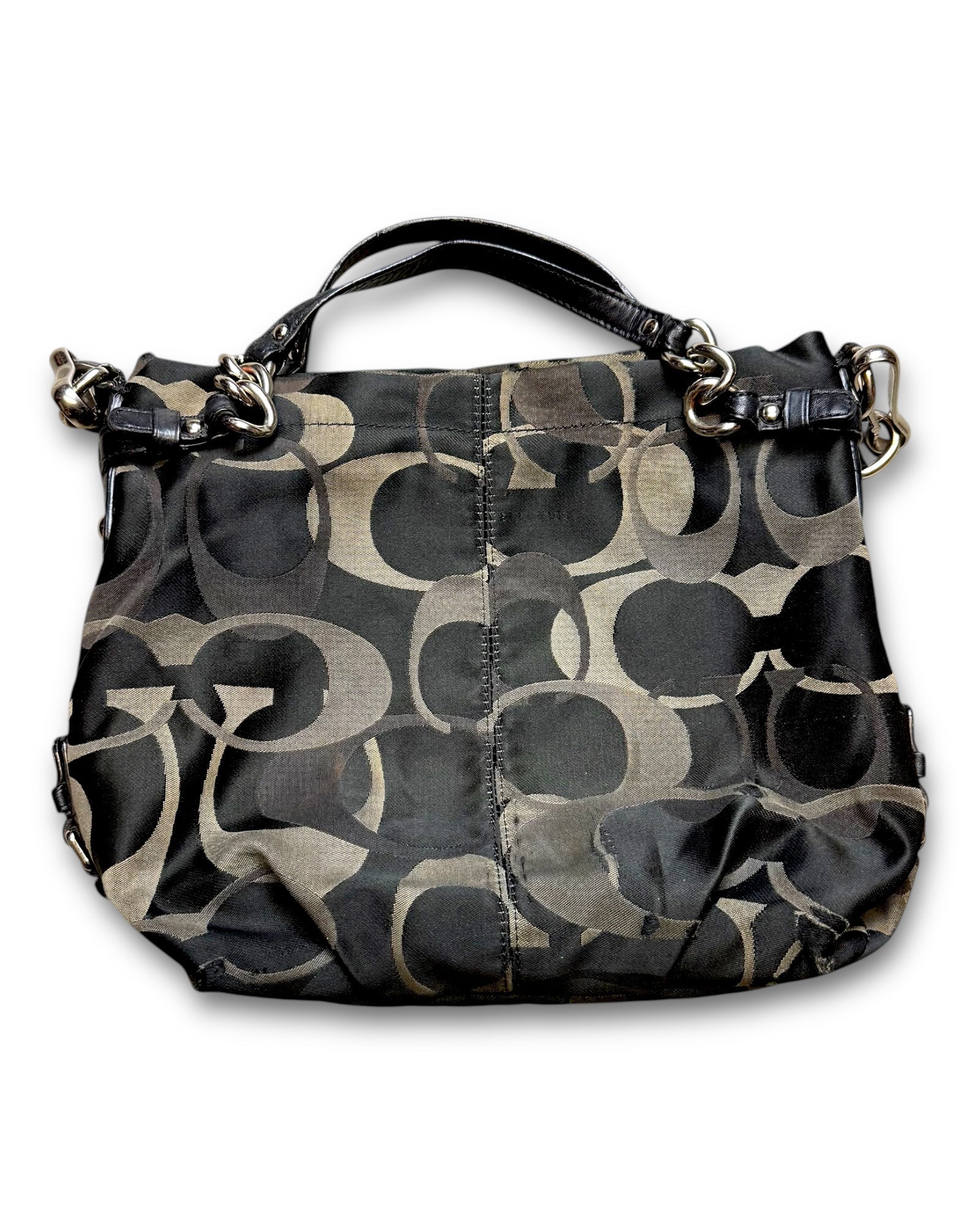 2000‘s COACH Monogram Handbag *rare - Lennys Vintage