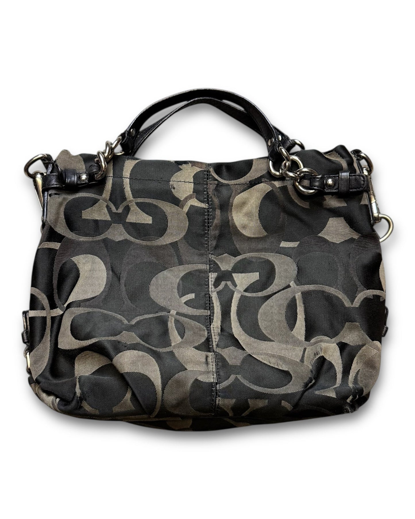 2000‘s COACH Monogram Handbag *rare - Lennys Vintage