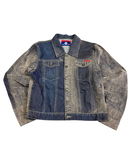 2000‘s Converse Archive Cropped Denim Jacket Women‘s *rare (XL) - Lennys Vintage