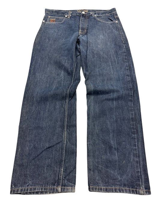 2000‘s COOGI Hip Hop Baggy Heavy Denim Jeans *very rare 36x34 - Lennys Vintage