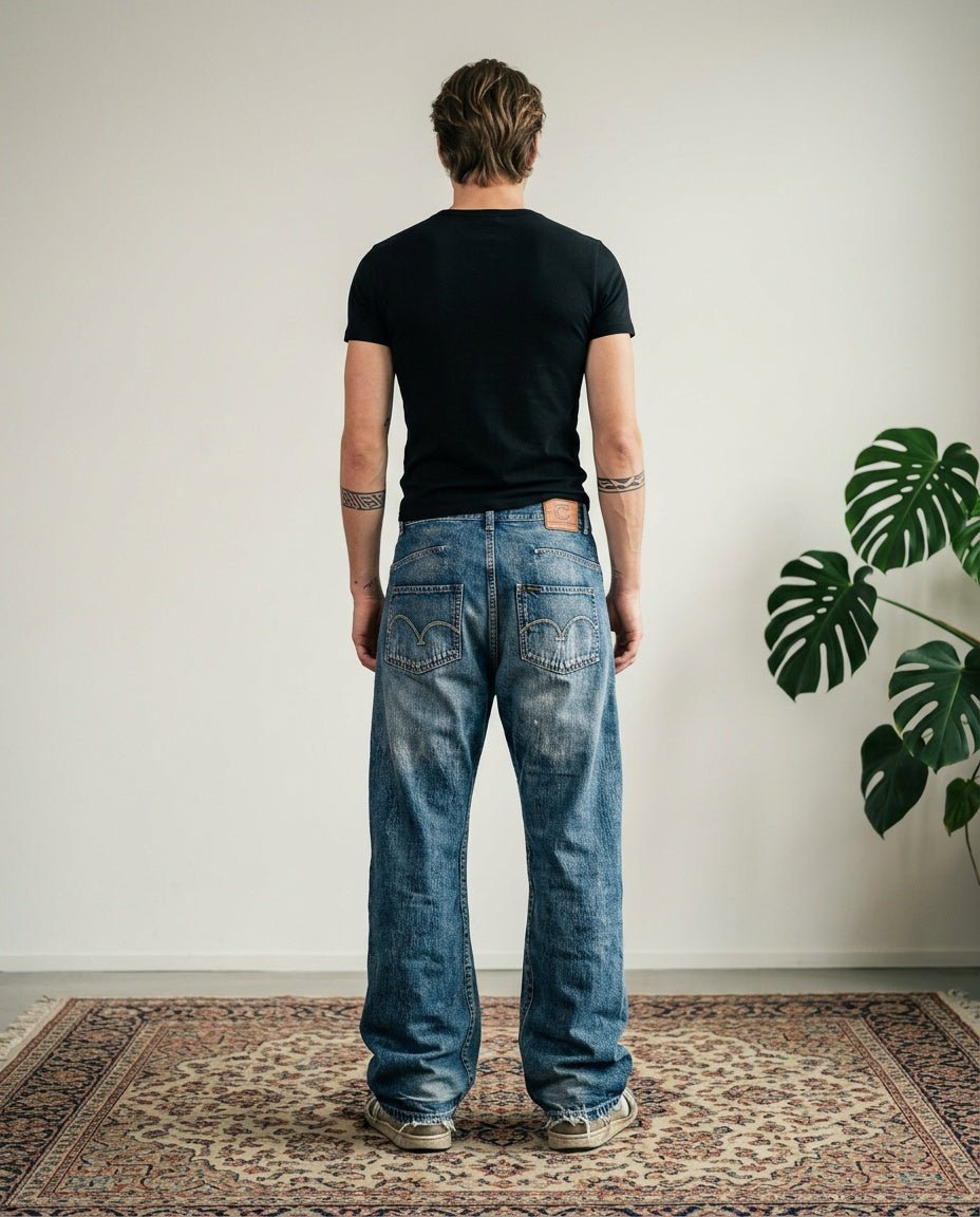2000's Crossby Jeans Baggy Jeans * 34x34 (L) - Lennys Vintage