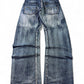 2000's Crossby Jeans Baggy Jeans * 34x34 (L) - Lennys Vintage