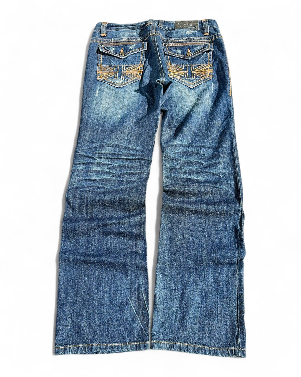 2000's Crux London Straight/Baggy Jeans *rare 38x34 (XXL) - Lennys Vintage