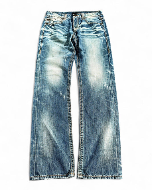 2000's Cytused Straight/Baggy Jeans *very rare 32x34 (M) - Lennys Vintage