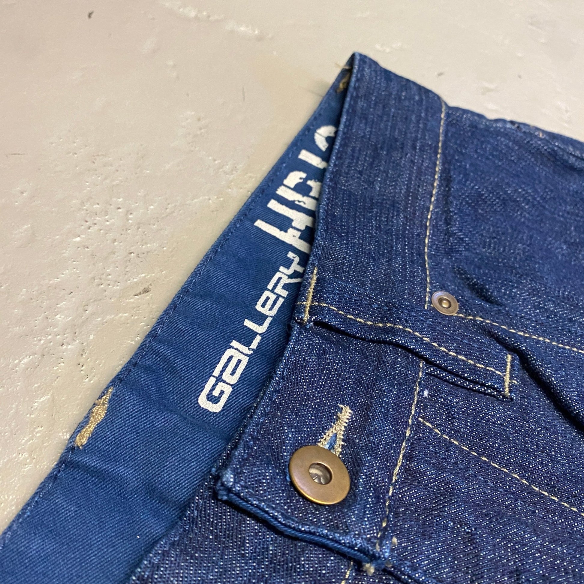 2000’s Deadstock Etnies Raw Denim Baggy Jeans 29x33 - Lennys Vintage