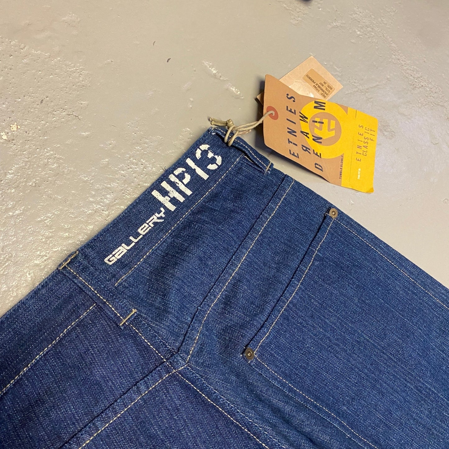 2000’s Deadstock Etnies Raw Denim Baggy Jeans 29x33 - Lennys Vintage