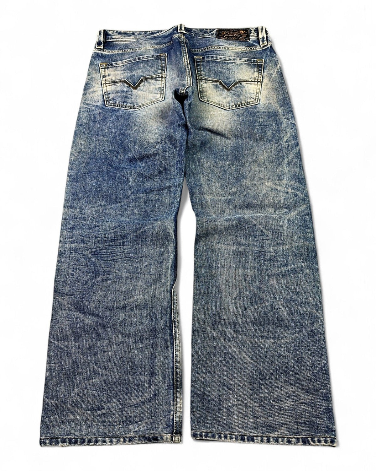 2000's Diesel Baggy Jeans *rare 34x28 (L) - Lennys Vintage