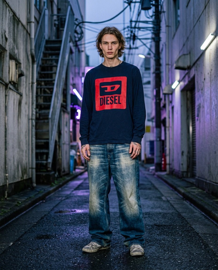 2000's Diesel Longsleeve * (M) - Lennys Vintage