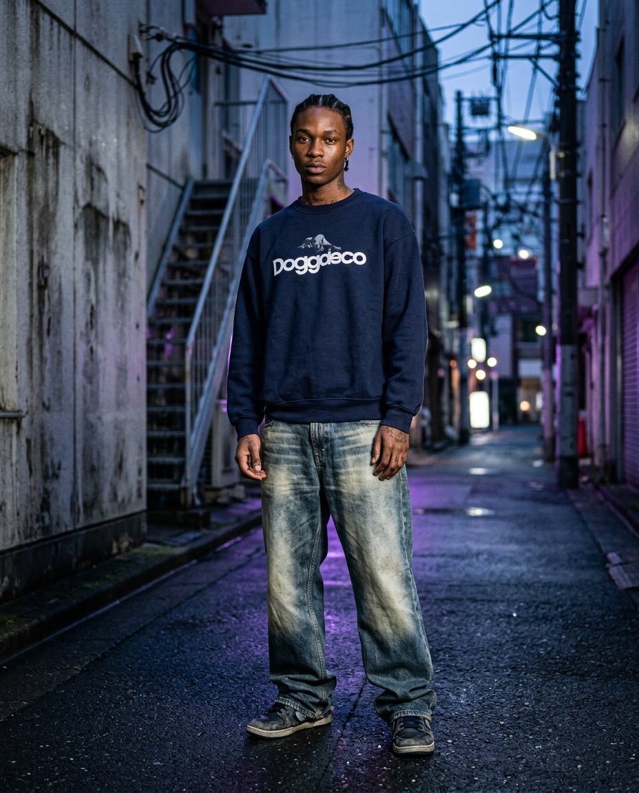 2000's Doggdeco Hip Hop Sweater *very rare (M) - Lennys Vintage