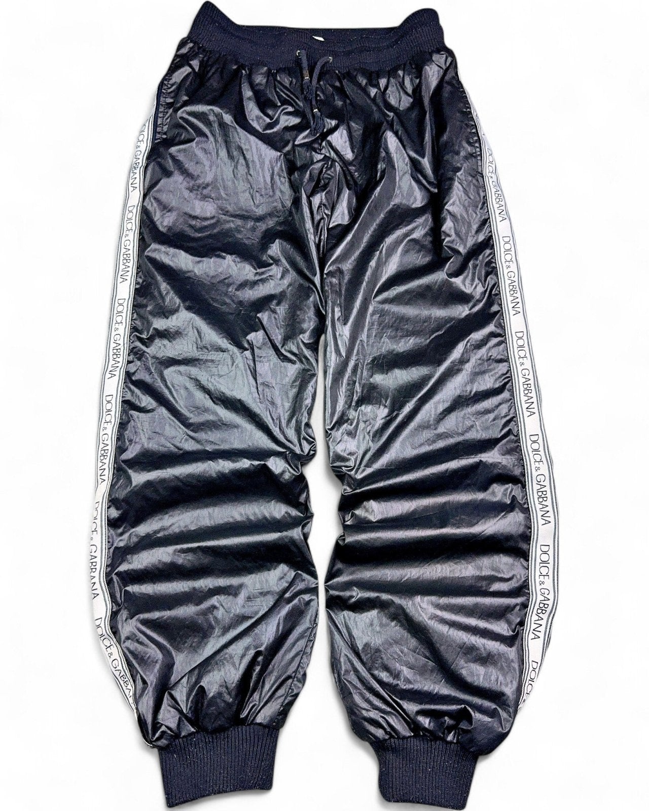 2000's Dolce & Gabbana Archive Baggy Track Pants *very rare (M) - Lennys Vintage